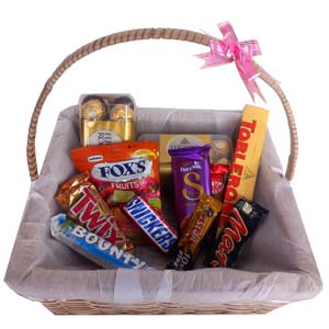 Chocolates and Candies Basket