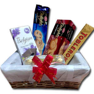 Chocolates & Cookies Gift Basket