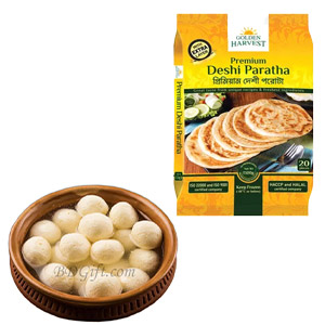 Rosogolla W/ Paratha