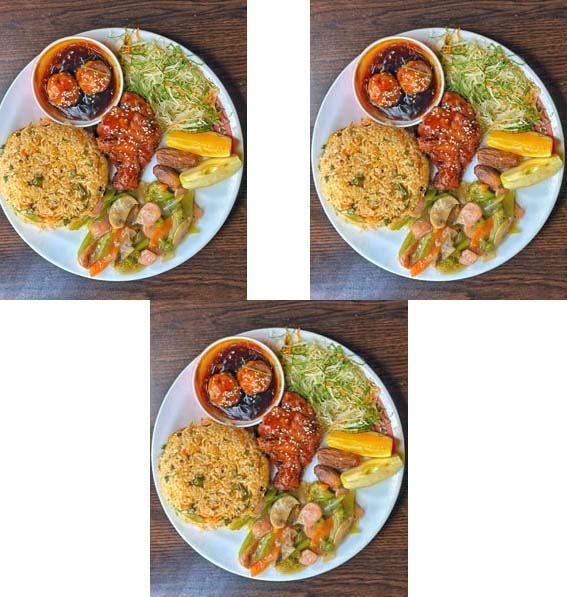 (008) Pizza burg iftar platter for 3 person