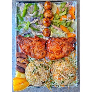 (006) Pizza Burg iftar Platter for 2 person