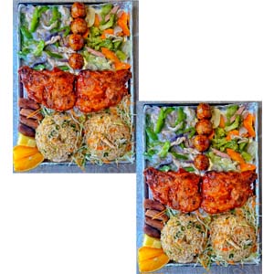 (007) Pizza Burg iftar Platter for 4 persons
