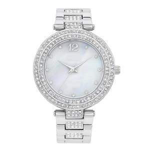 (01) Silver stone ladies watch