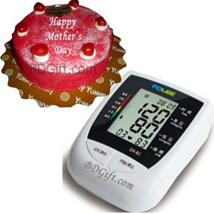 Half kg Red Velvet cake W/ Folee digital blood pressure machine.
