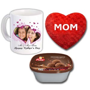 Picture Mug W/ Pillow & Ice cream