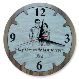 Customized Round Clock