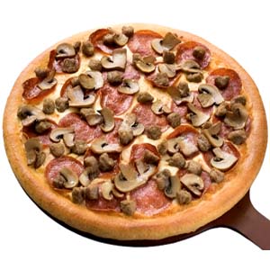 Beef Supremo super supreme Pizza Family