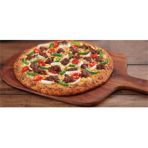 Domino's- Texas barbecue chicken pizza large size