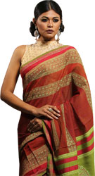 Half Silk Sharee