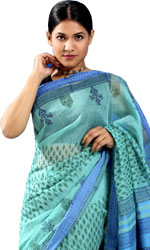 Half silk Sharee