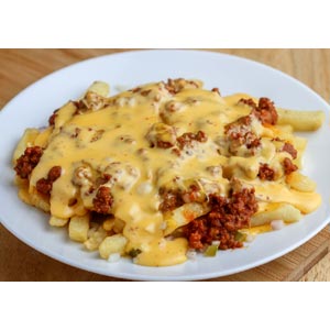Fries With Beef & Melted Cheese