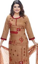 (42) China lilen Salwar Kameez