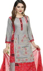(43) Cotton Salwar Kameez