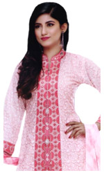 Cotton & Lilen combination Salwar Kameez