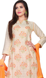 (56) Silk Salwar Kameez