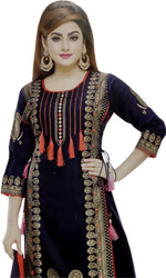 Lilen Salwar Kameez