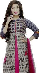 Lilen Salwar Kameez