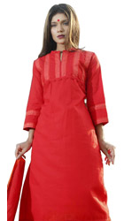 Cotton salwar kameez