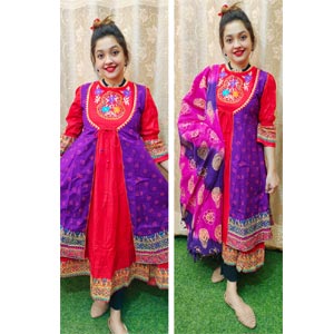 (37) 2 Piece Cotton Dress