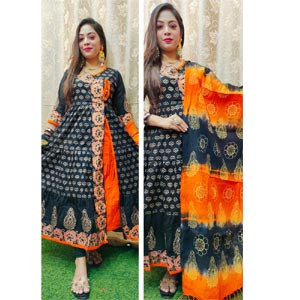 (30) 2 Piece Cotton Dress