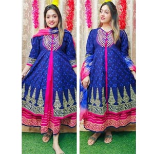 (35) 2 Piece Cotton Dress