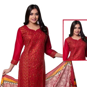Lilen Salwar Kamiz