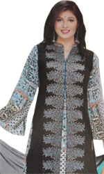 Lilen & Jorjet combination Salwar Kameez