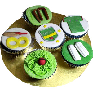Bangladesh designed ICC cupcake