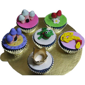 Frog cupcake