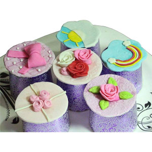 Rose cupcake