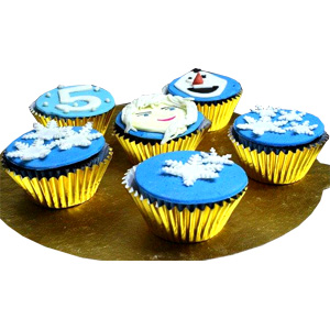 Birthday Cupcakes with number