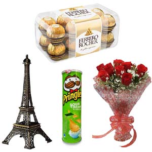 Flower W/ Chocolate 