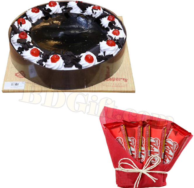 Cake and chocolate