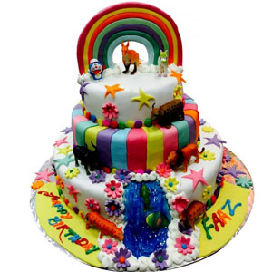 Unique & fondant Cake 